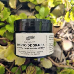 ungüento natural de caléndula y lavanda Manto de Gracia